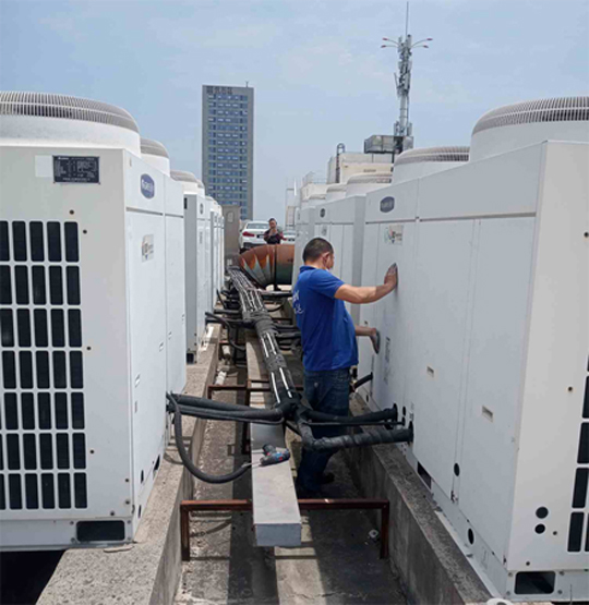 红古中央空调制热和不制冷系统维修方法